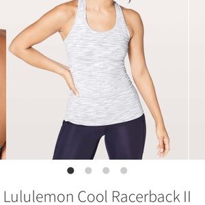 Lululemon Cool Racerback II tank